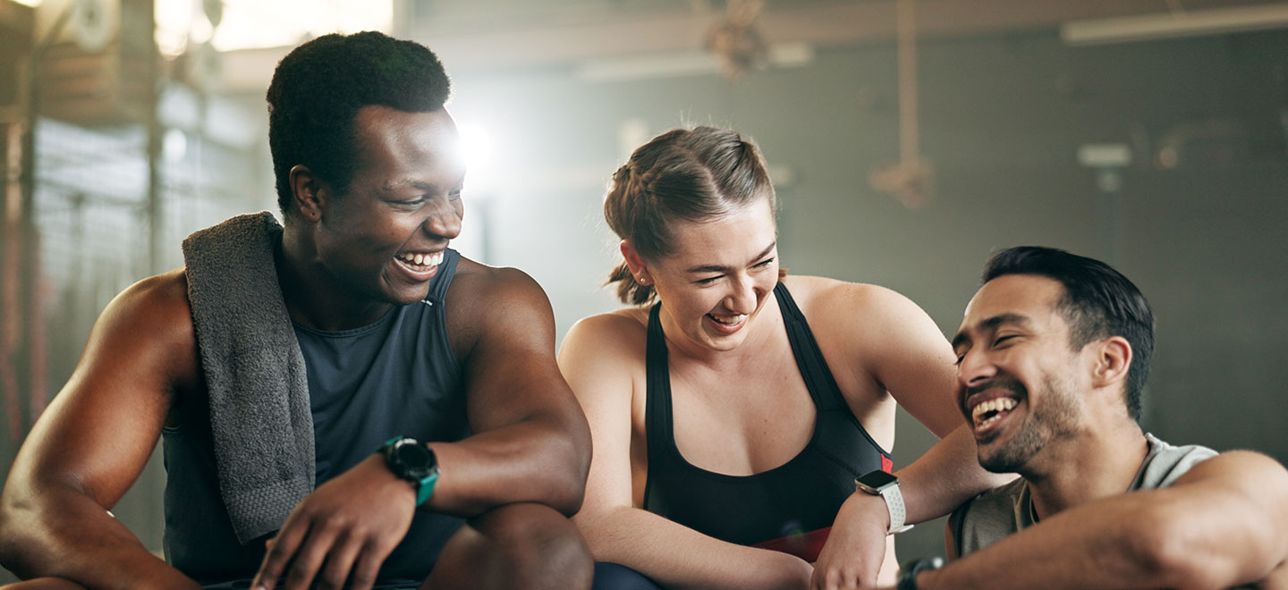 Group at the Villa Sport Gym