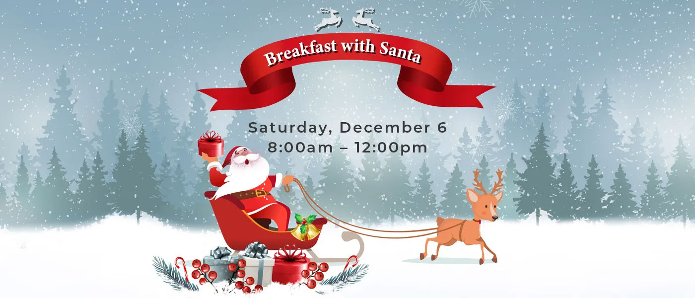 breakfast with santa at villa sport