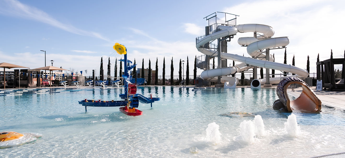 the pool at villa sport